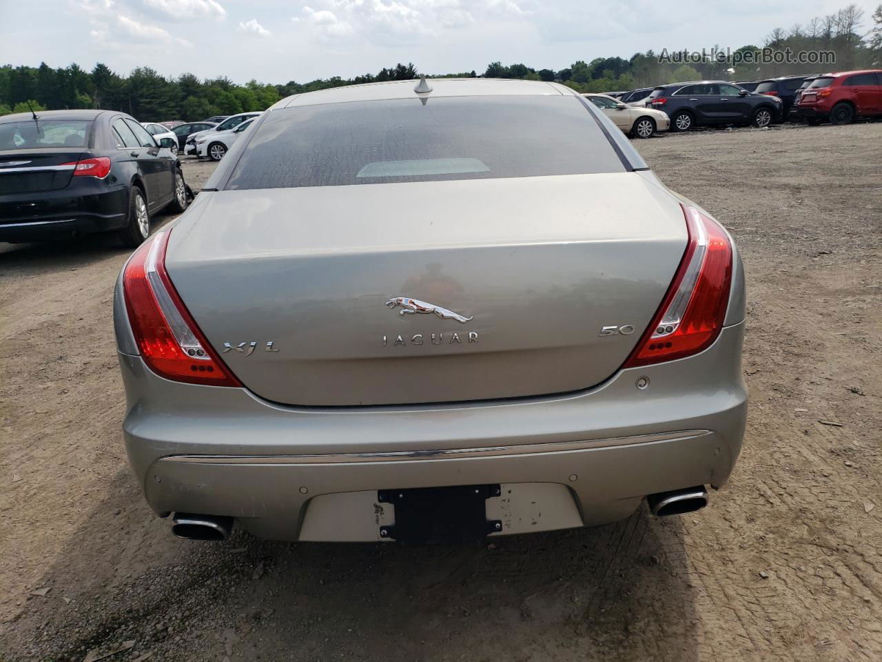 2013 Jaguar Xjl Portfolio Бежевый vin: SAJWA2G14DLV53449