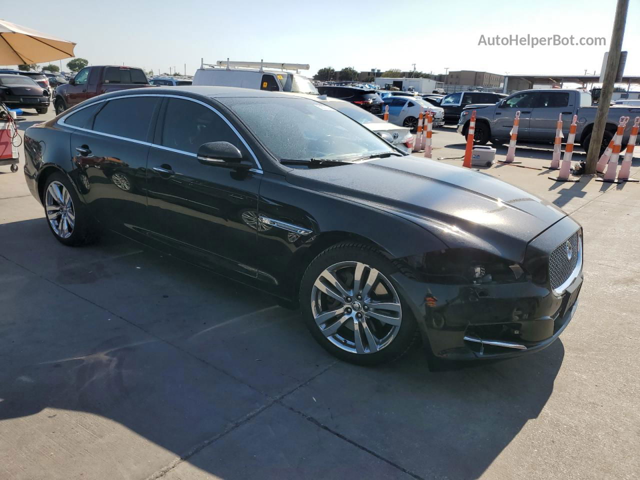 2013 Jaguar Xjl Portfolio Black vin: SAJWA2G14DLV54911