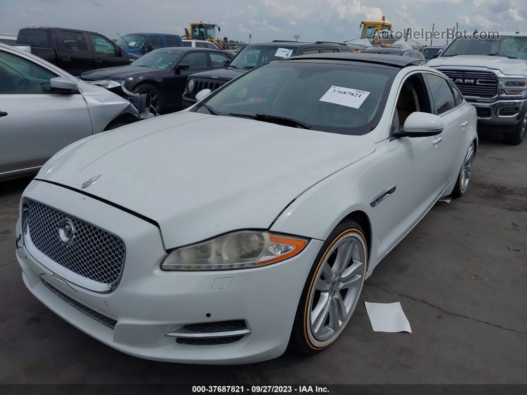 2012 Jaguar Xj   White vin: SAJWA2GB2CLV37483