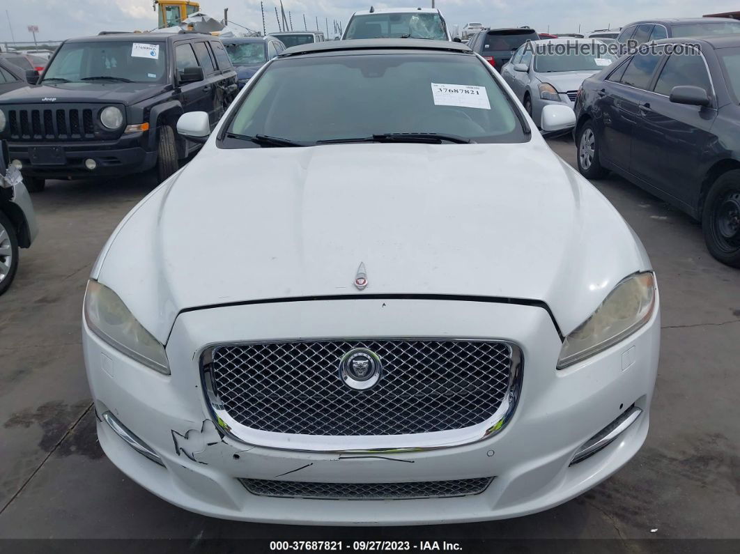 2012 Jaguar Xj   White vin: SAJWA2GB2CLV37483