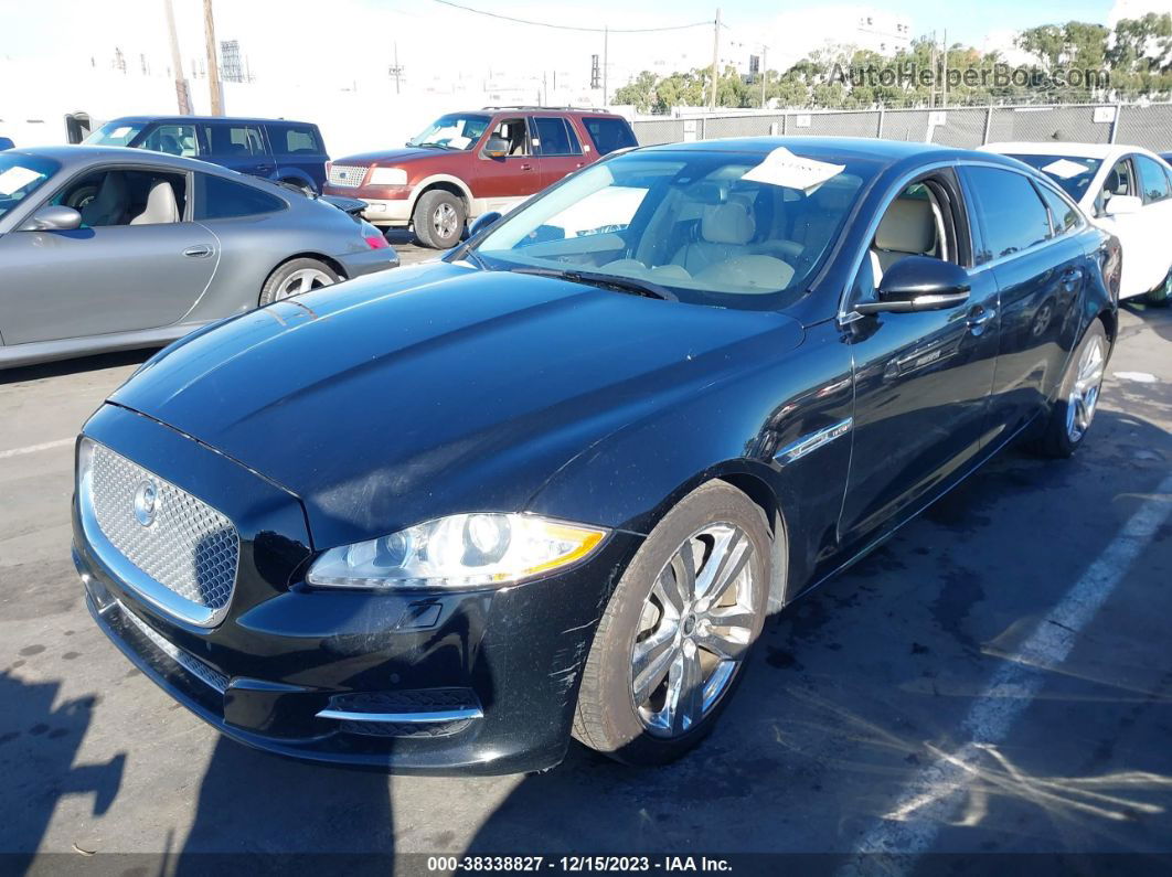 2012 Jaguar Xj Xjl Portfolio Black vin: SAJWA2GB3CLV39002