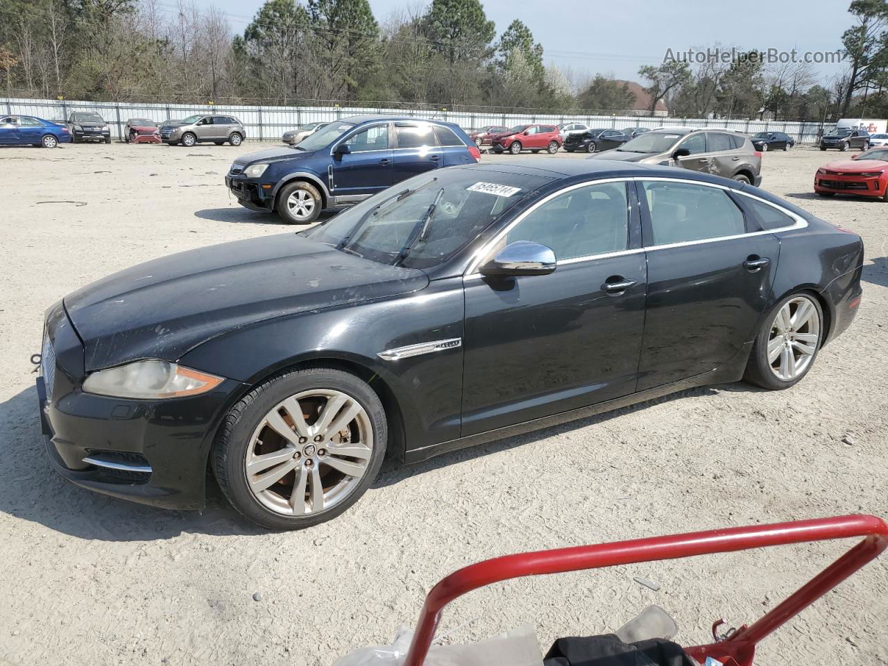 2013 Jaguar Xjl Portfolio Black vin: SAJWA2GB3DLV40121