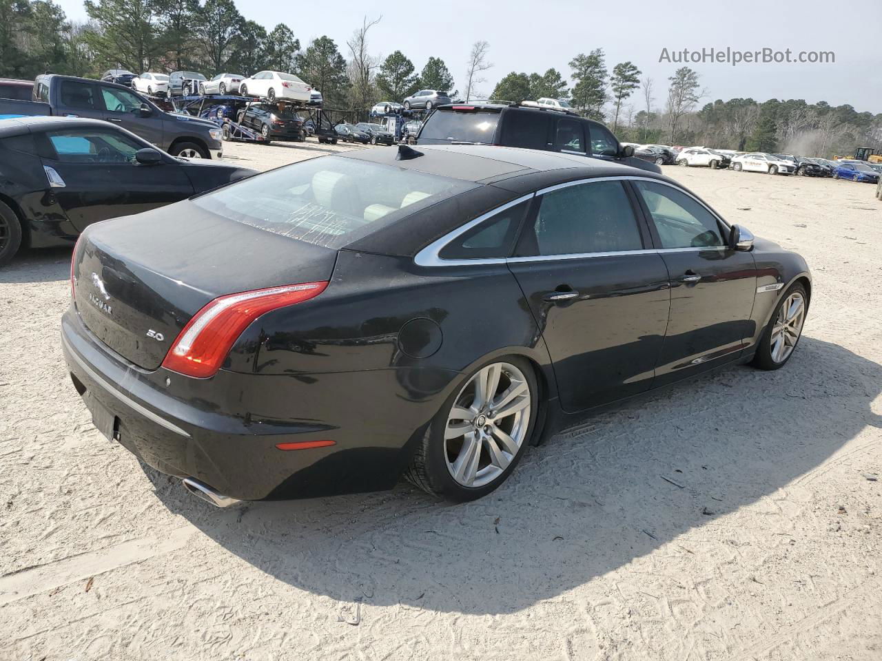 2013 Jaguar Xjl Portfolio Black vin: SAJWA2GB3DLV40121