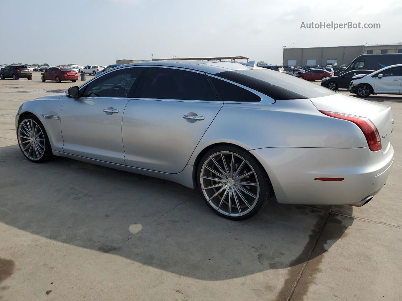 2013 Jaguar Xjl Portfolio Silver vin: SAJWA2GB3DLV43570