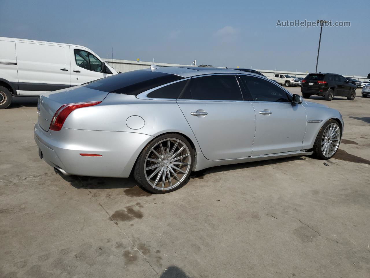 2013 Jaguar Xjl Portfolio Silver vin: SAJWA2GB3DLV43570