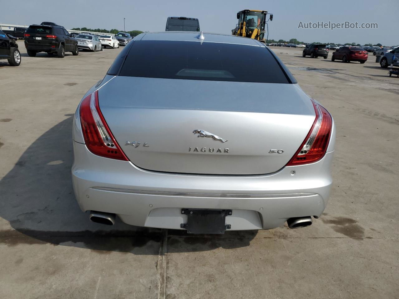 2013 Jaguar Xjl Portfolio Silver vin: SAJWA2GB3DLV43570