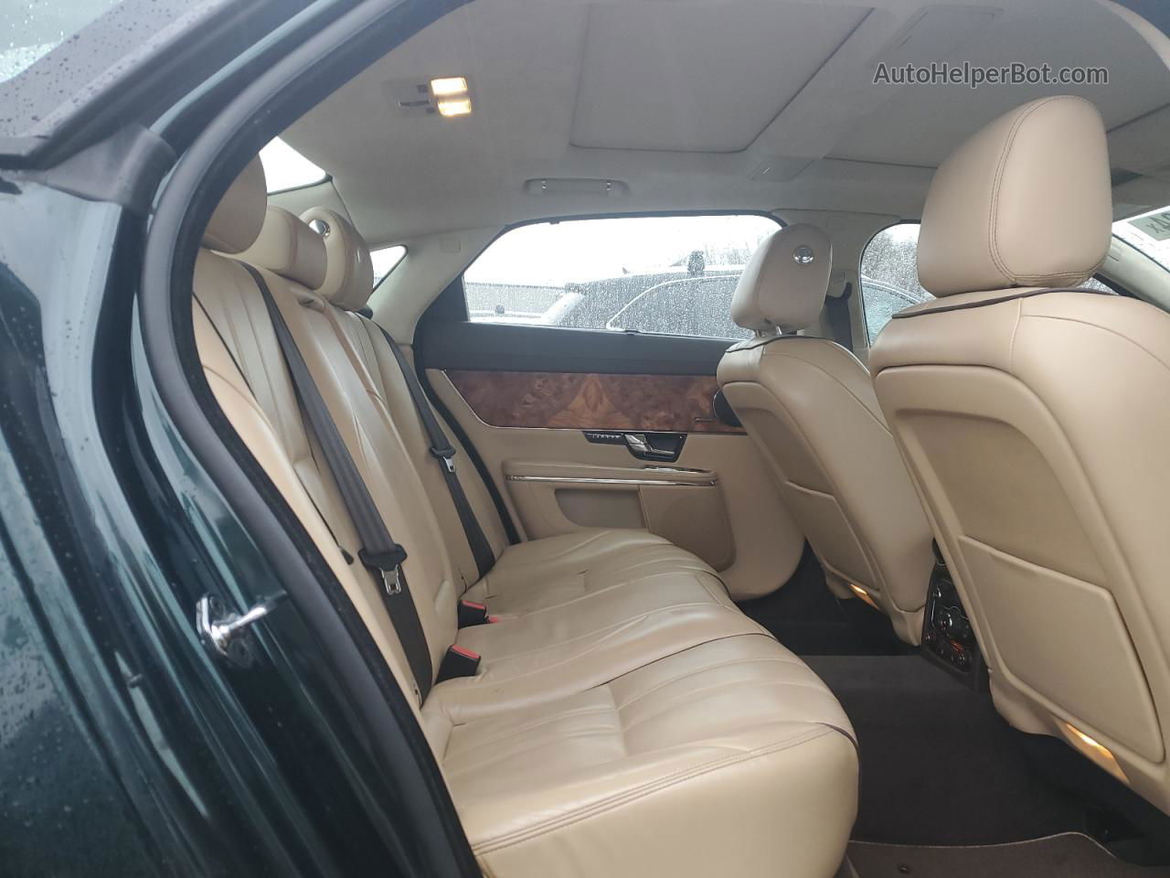 2013 Jaguar Xjl Portfolio Зеленый vin: SAJWA2GB3DLV51720