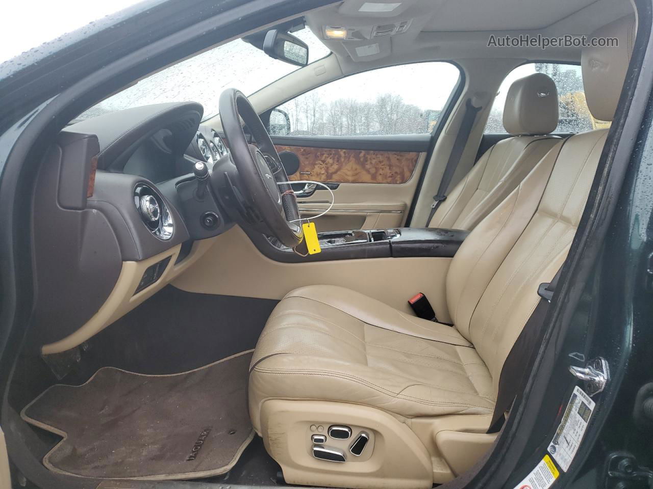 2013 Jaguar Xjl Portfolio Зеленый vin: SAJWA2GB3DLV51720