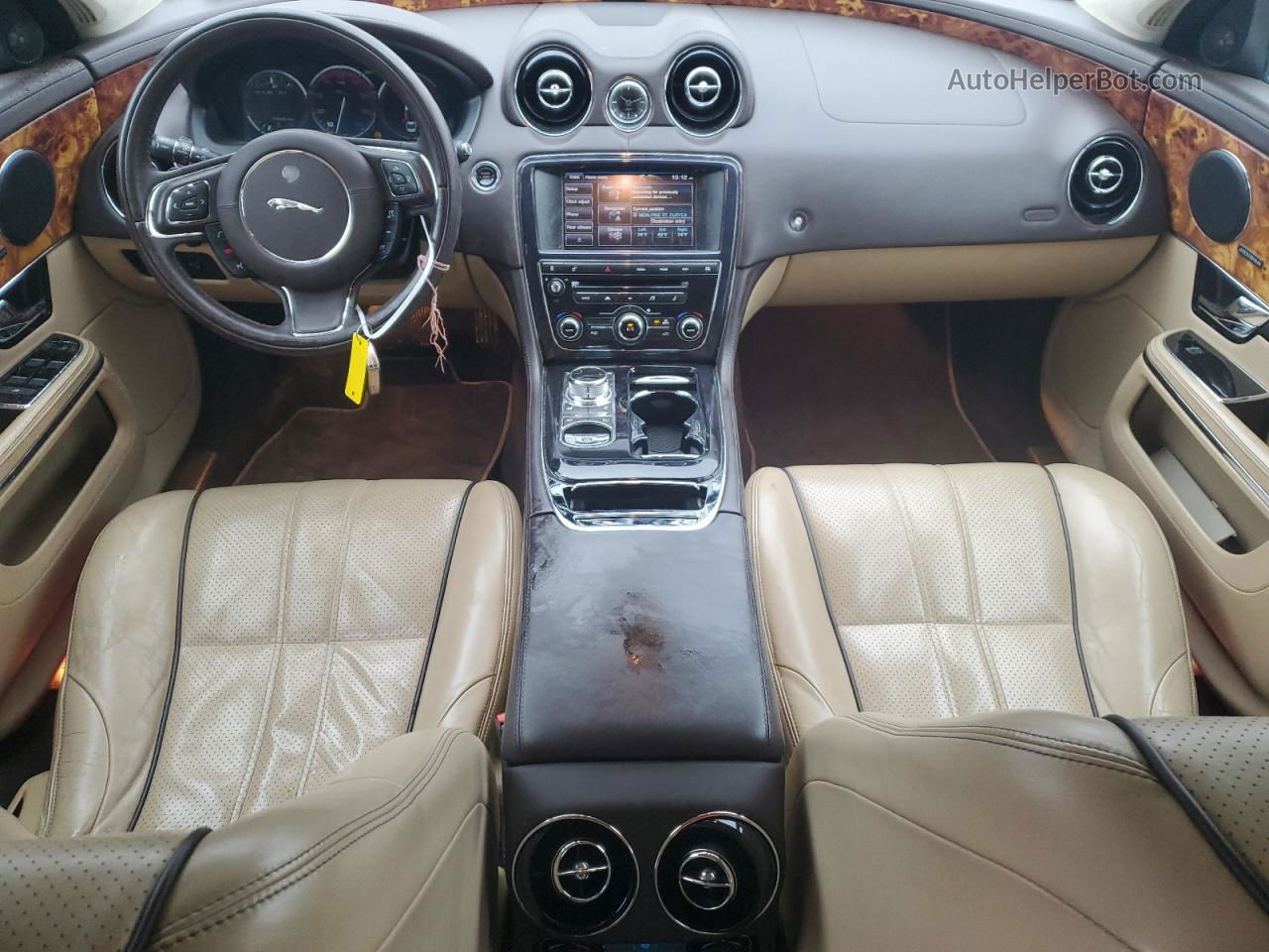 2013 Jaguar Xjl Portfolio Зеленый vin: SAJWA2GB3DLV51720