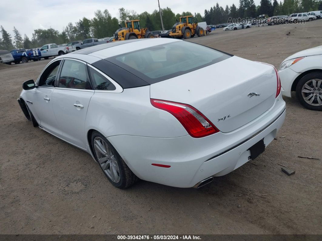 2012 Jaguar Xj Xjl Portfolio Белый vin: SAJWA2GB4CLV28607