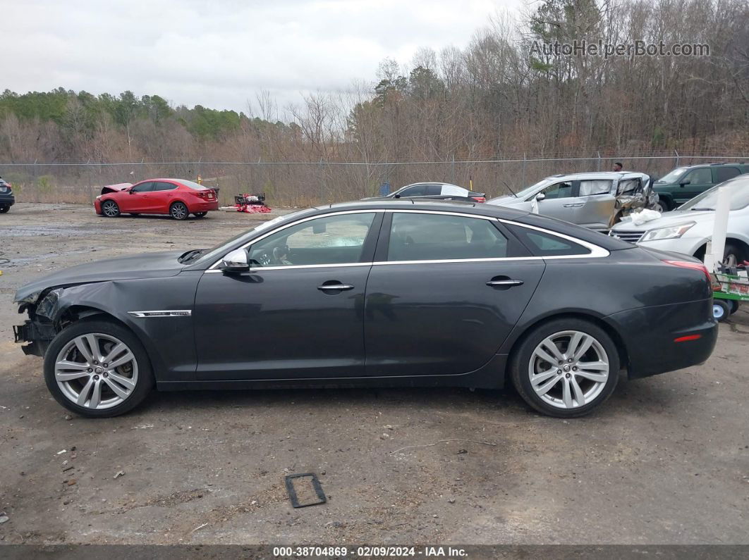 2012 Jaguar Xj Xjl Portfolio Gray vin: SAJWA2GB4CLV35993