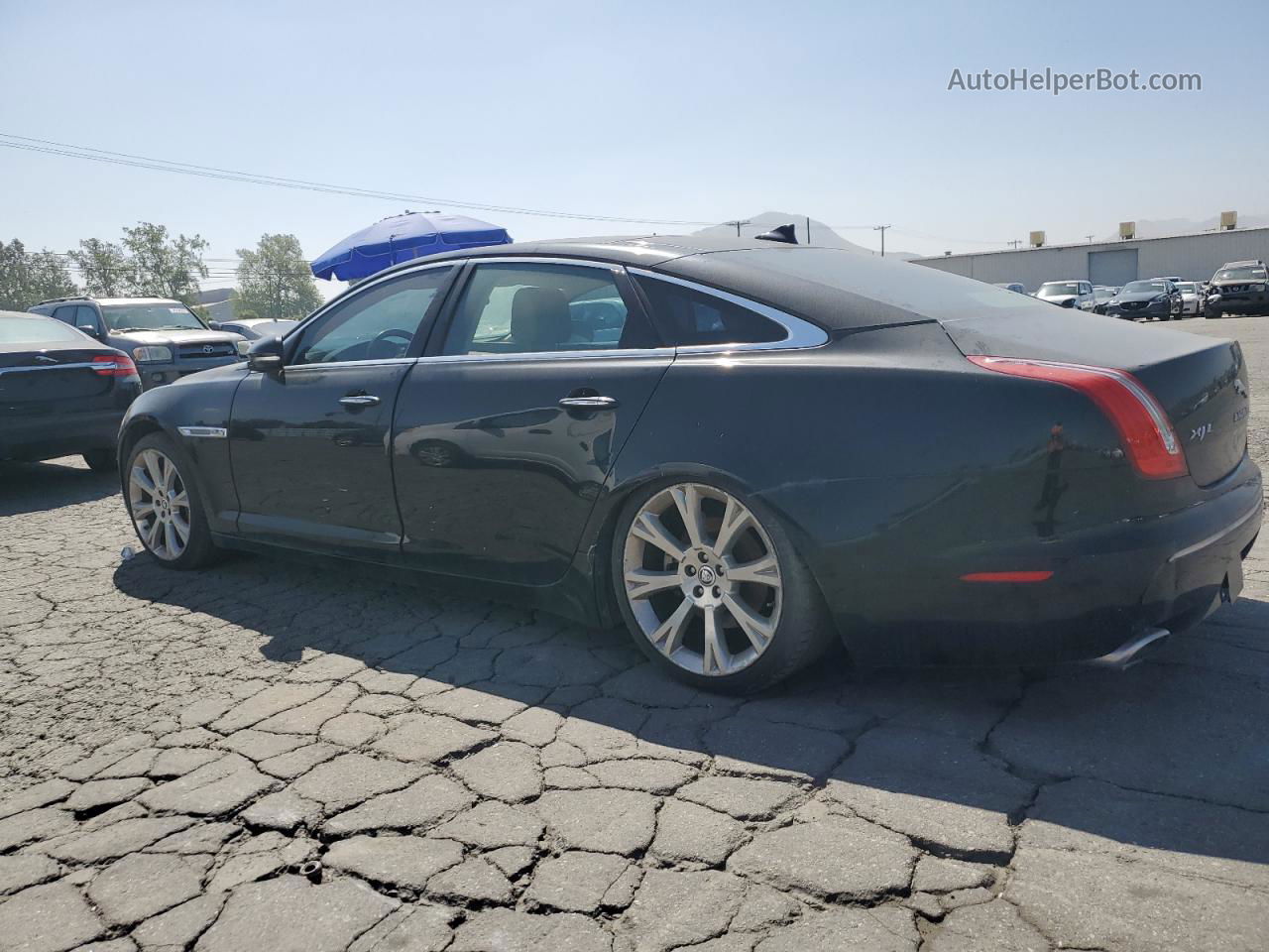 2013 Jaguar Xjl Portfolio Черный vin: SAJWA2GB4DLV41519