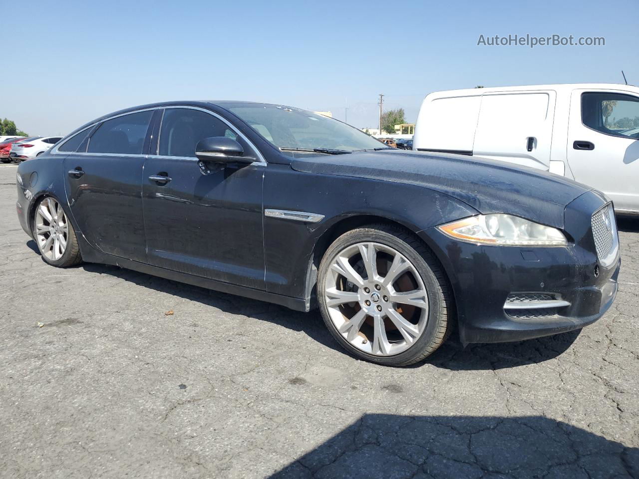 2013 Jaguar Xjl Portfolio Black vin: SAJWA2GB4DLV41519