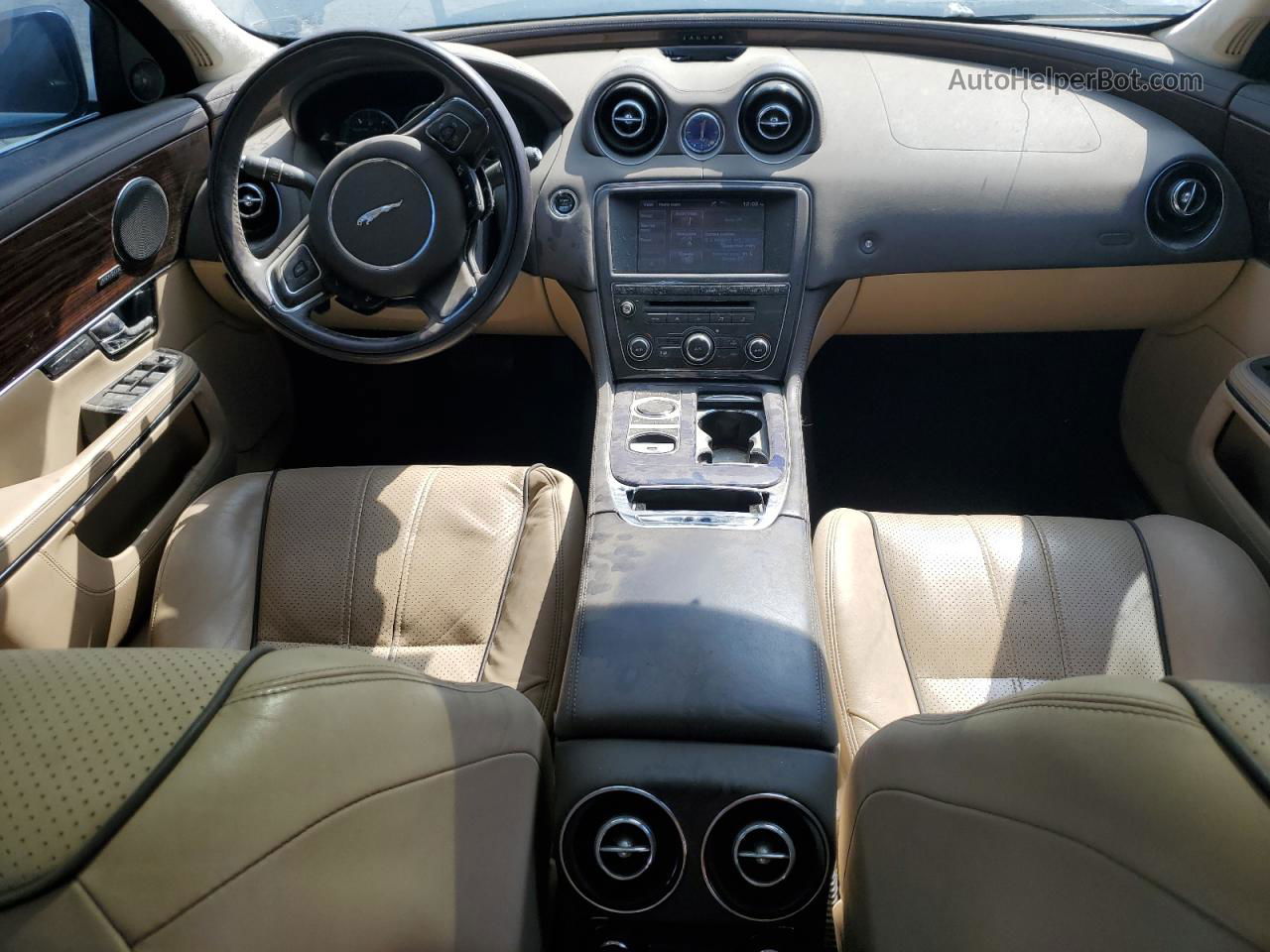 2013 Jaguar Xjl Portfolio Черный vin: SAJWA2GB4DLV41519