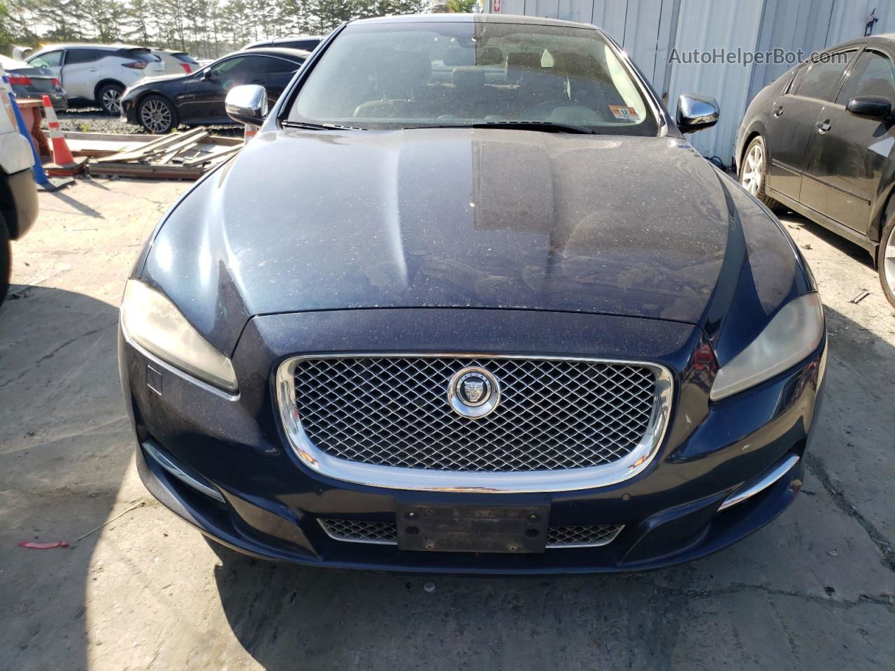 2013 Jaguar Xjl Portfolio Blue vin: SAJWA2GB4DLV43870