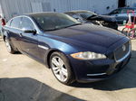 2013 Jaguar Xjl Portfolio Blue vin: SAJWA2GB4DLV43870