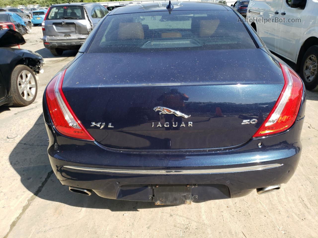 2013 Jaguar Xjl Portfolio Blue vin: SAJWA2GB4DLV43870