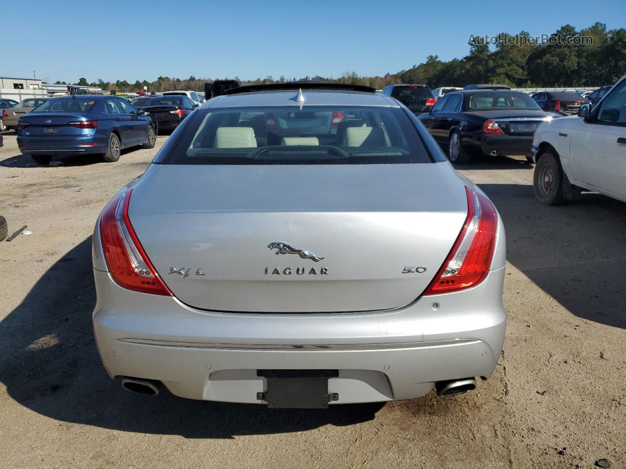 2013 Jaguar Xjl Portfolio Серебряный vin: SAJWA2GB4DLV46610