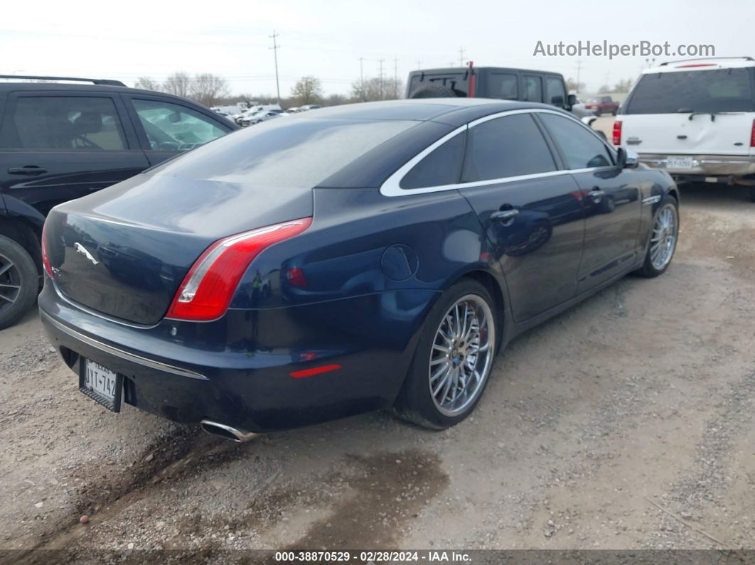 2012 Jaguar Xj Xjl Portfolio Синий vin: SAJWA2GB5CLV38238