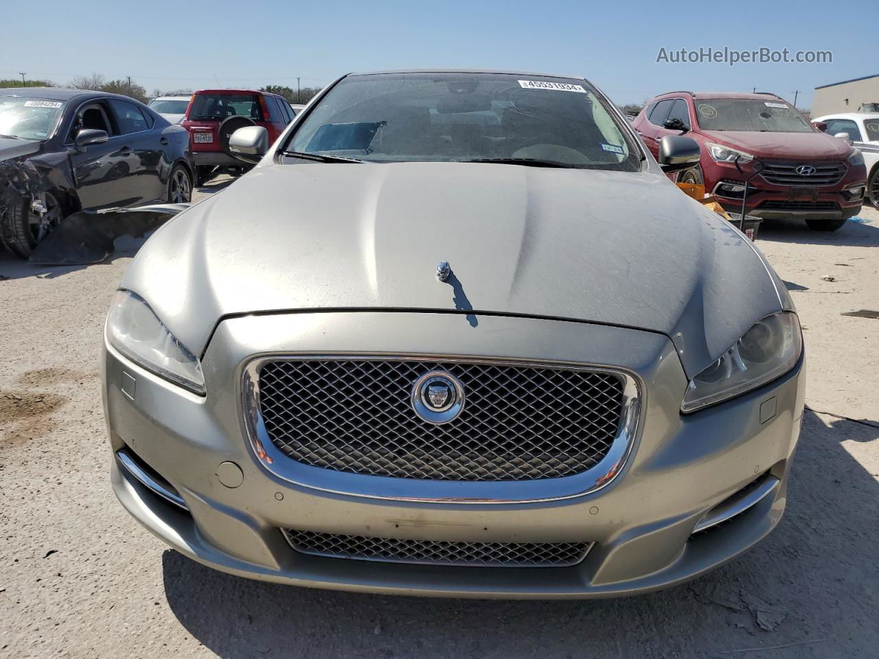 2013 Jaguar Xjl Portfolio Золотой vin: SAJWA2GB5DLV40718