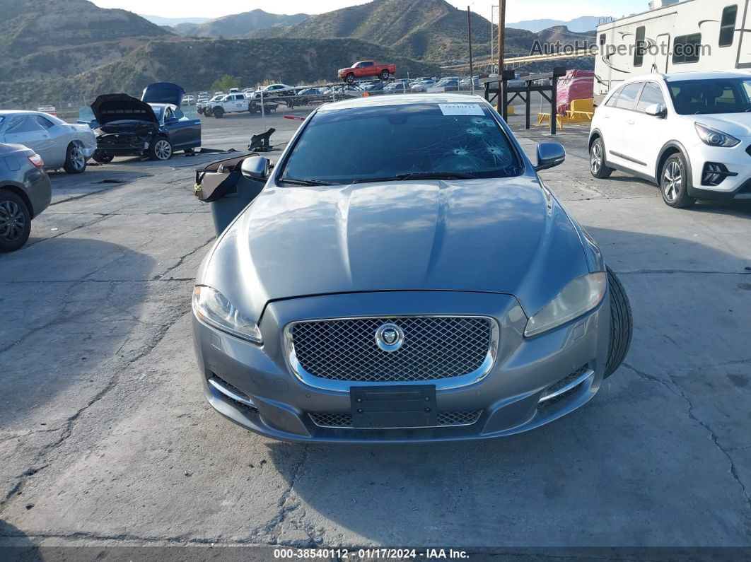 2013 Jaguar Xj Xjl Portfolio Silver vin: SAJWA2GB5DLV42386