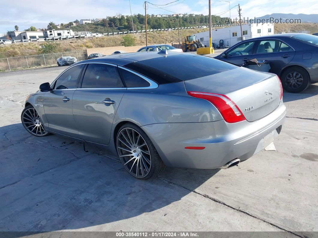 2013 Jaguar Xj Xjl Portfolio Silver vin: SAJWA2GB5DLV42386