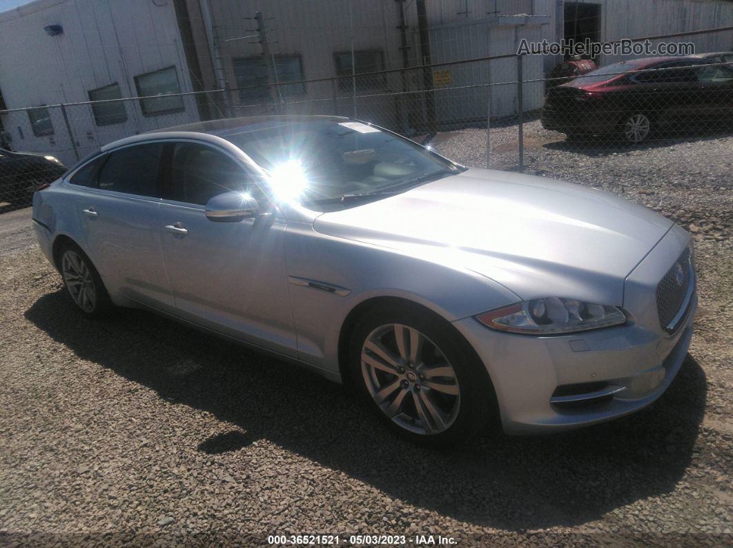 2012 Jaguar Xj Xjl Silver vin: SAJWA2GB6CLV28706