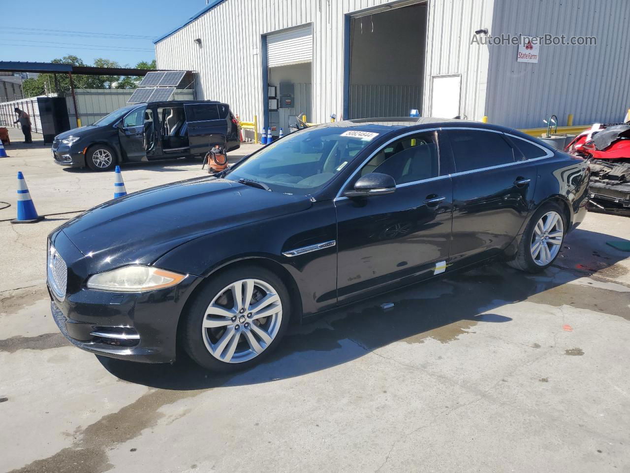 2013 Jaguar Xjl Portfolio Black vin: SAJWA2GB6DLV41005