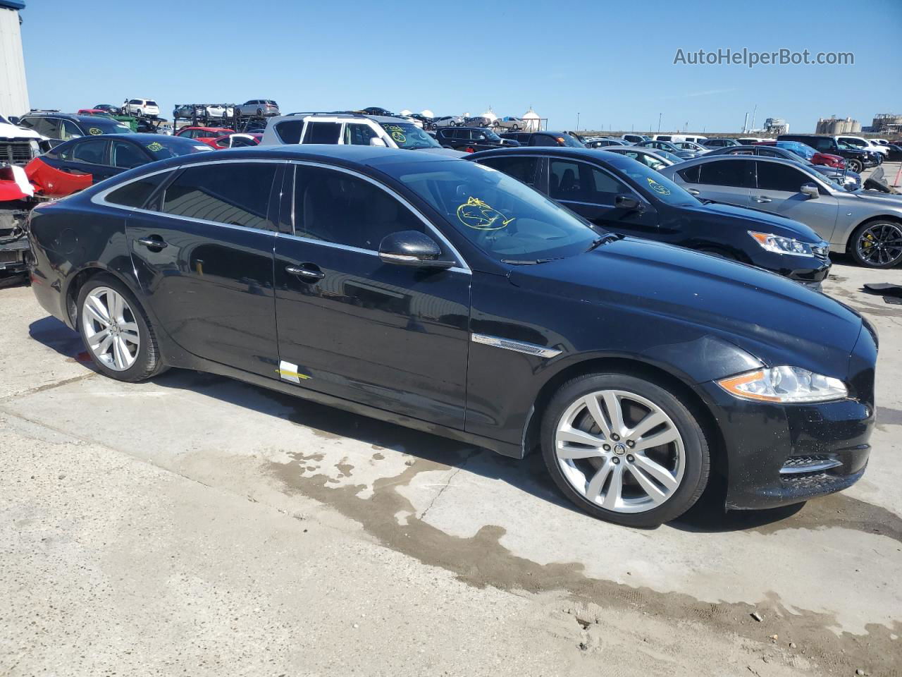 2013 Jaguar Xjl Portfolio Black vin: SAJWA2GB6DLV41005