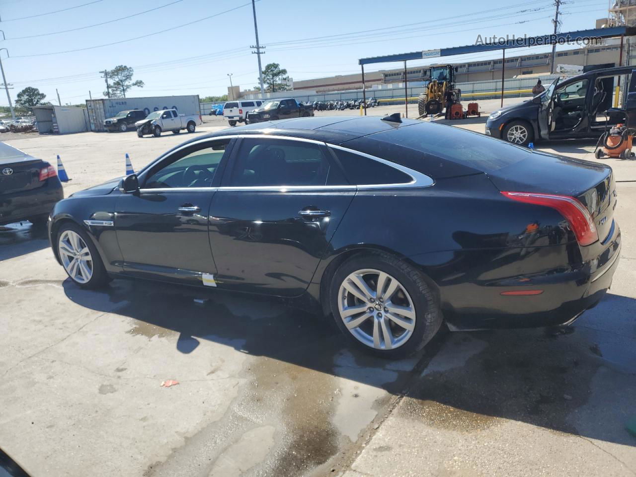 2013 Jaguar Xjl Portfolio Black vin: SAJWA2GB6DLV41005