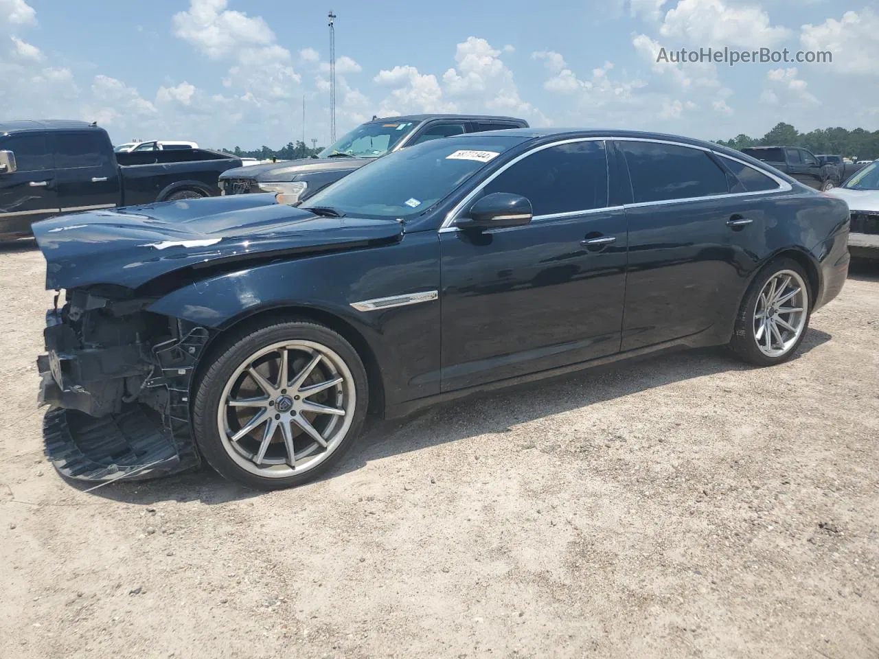 2013 Jaguar Xjl Portfolio Black vin: SAJWA2GB6DLV42154