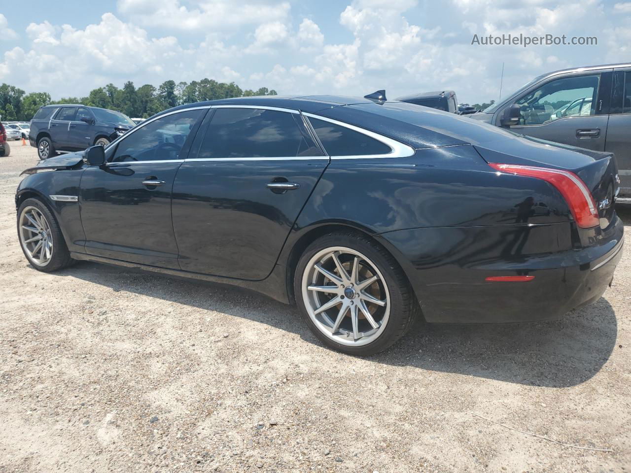 2013 Jaguar Xjl Portfolio Black vin: SAJWA2GB6DLV42154