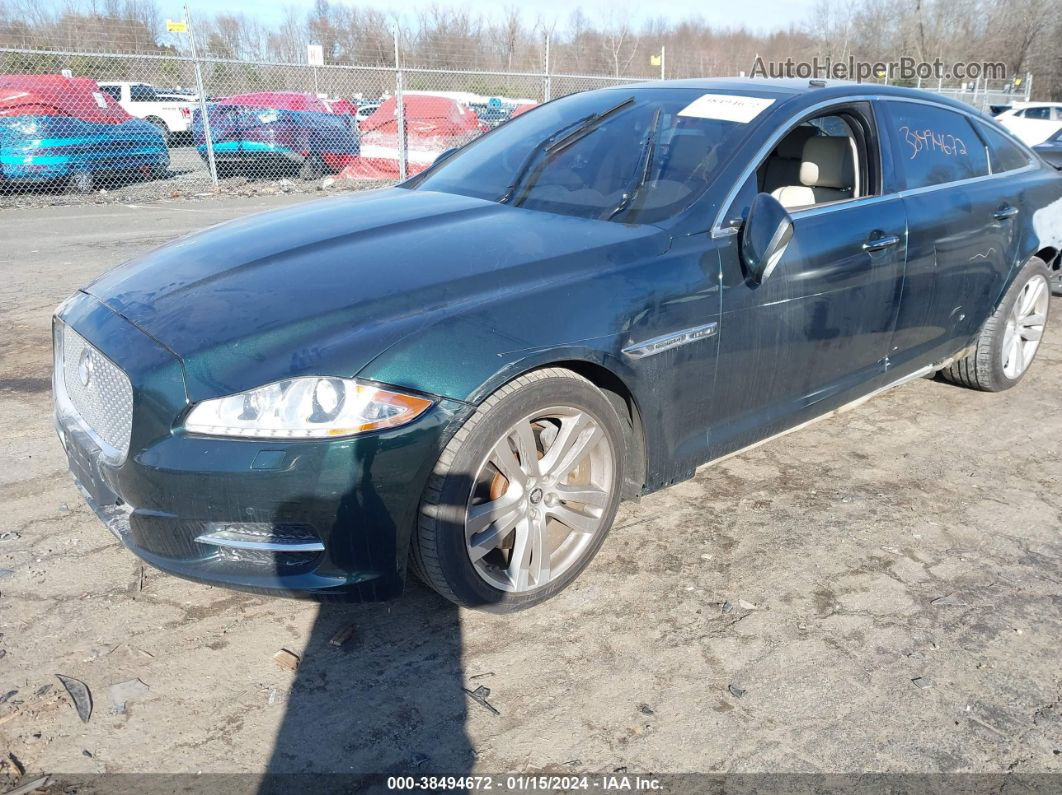 2012 Jaguar Xj Xjl Portfolio Green vin: SAJWA2GB7CLV38628