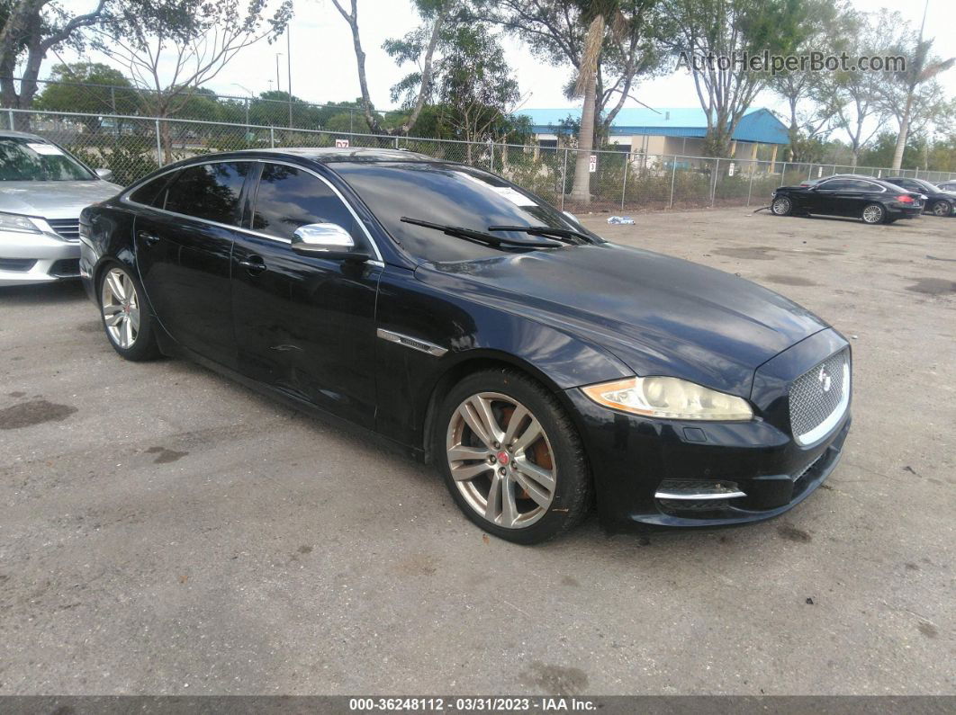 2012 Jaguar Xj Xjl Dark Blue vin: SAJWA2GB8CLV27248