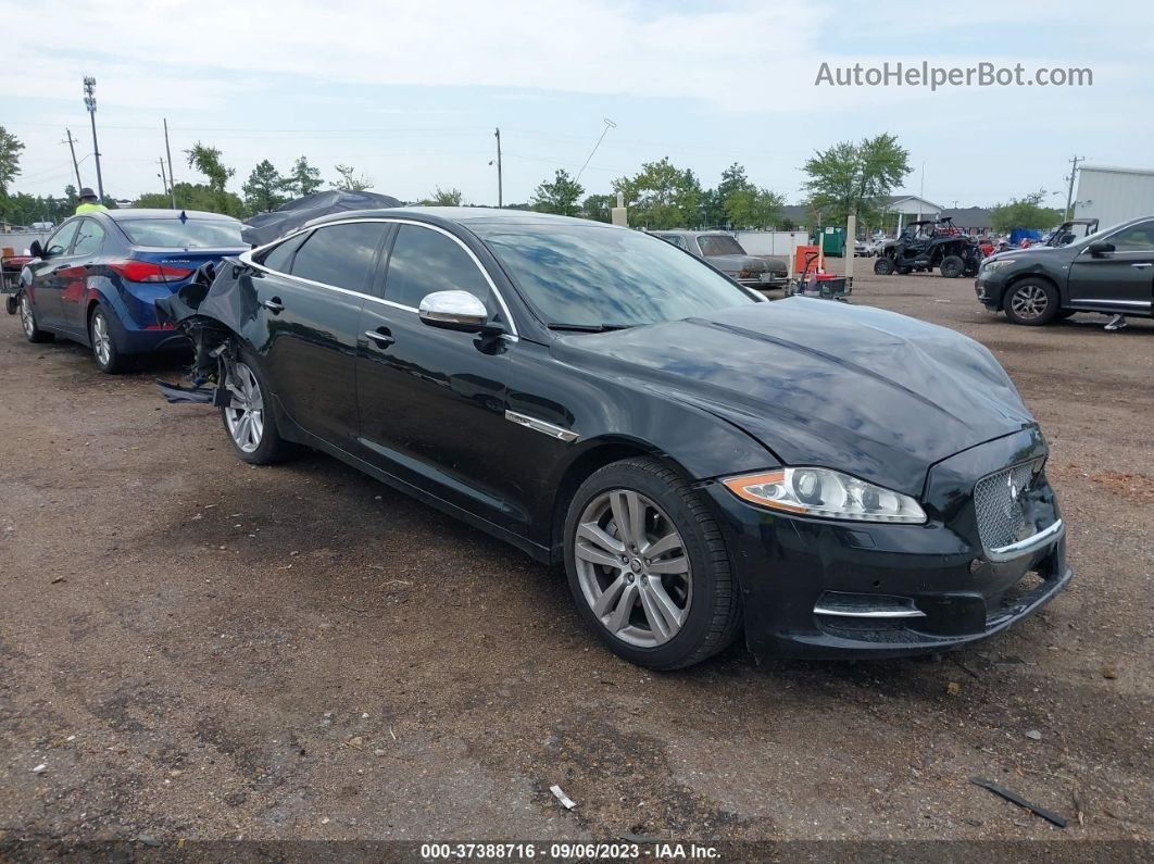 2013 Jaguar Xj Xjl Portfolio Черный vin: SAJWA2GB8DLV40101