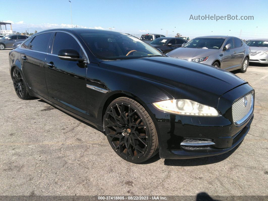 2012 Jaguar Xj Xjl Black vin: SAJWA2GB9CLV35794