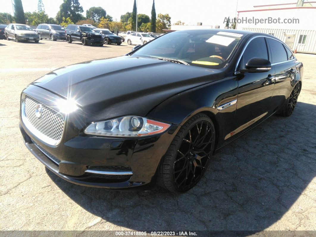 2012 Jaguar Xj Xjl Black vin: SAJWA2GB9CLV35794