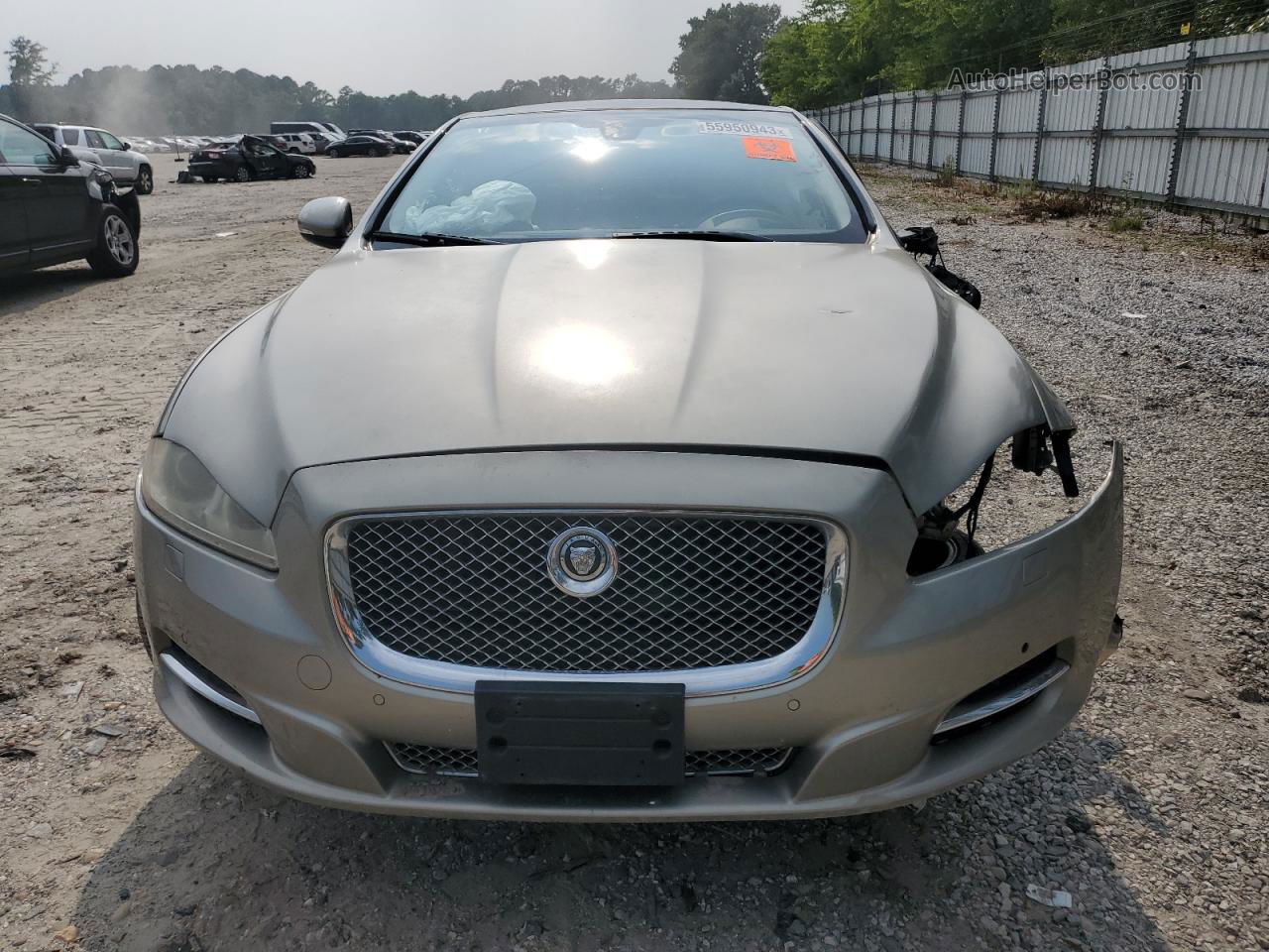 2013 Jaguar Xjl Portfolio Silver vin: SAJWA2GB9DLV42813