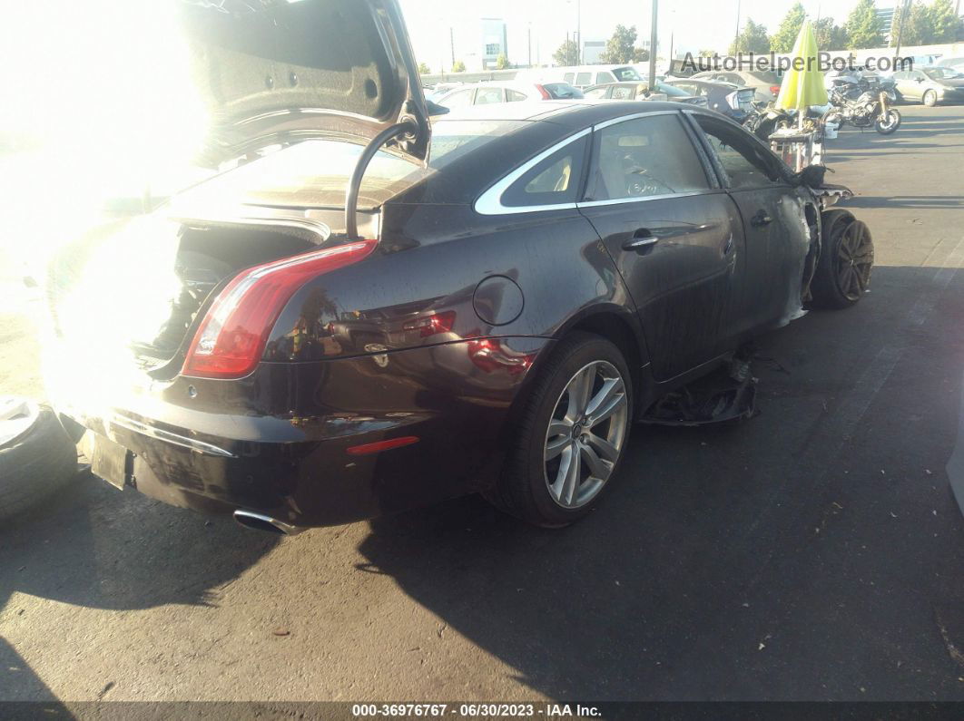 2013 Jaguar Xj Xjl Portfolio Бордовый vin: SAJWA2GB9DLV46098