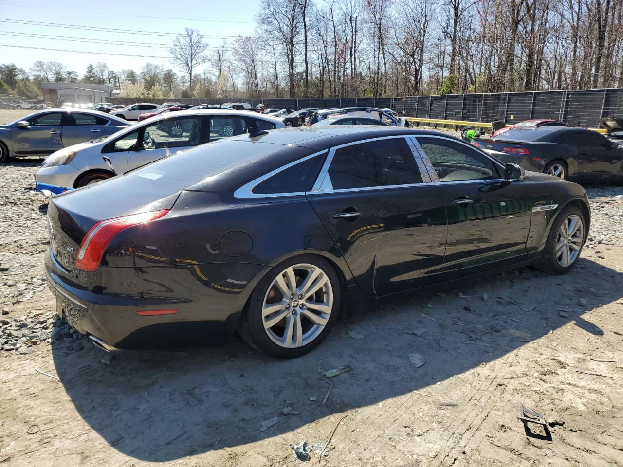 2013 Jaguar Xjl Portfolio Черный vin: SAJWA2GB9DLV51964