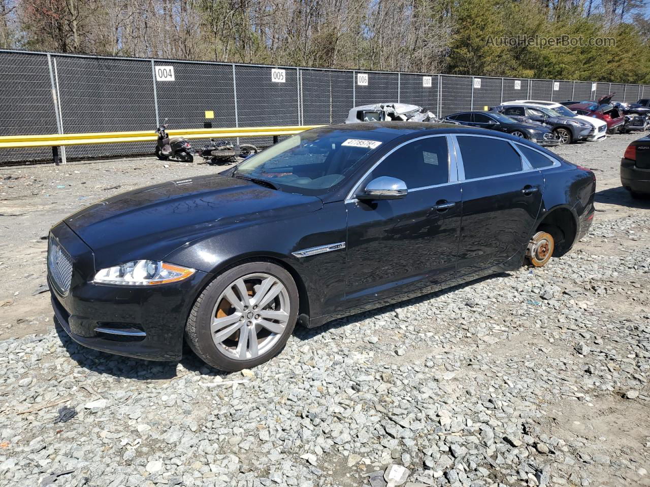 2013 Jaguar Xjl Portfolio Black vin: SAJWA2GB9DLV51964