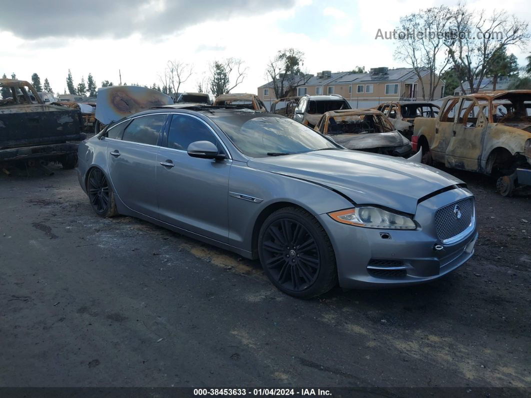 2012 Jaguar Xj Xjl Supercharged Silver vin: SAJWA2GE0CMV29905