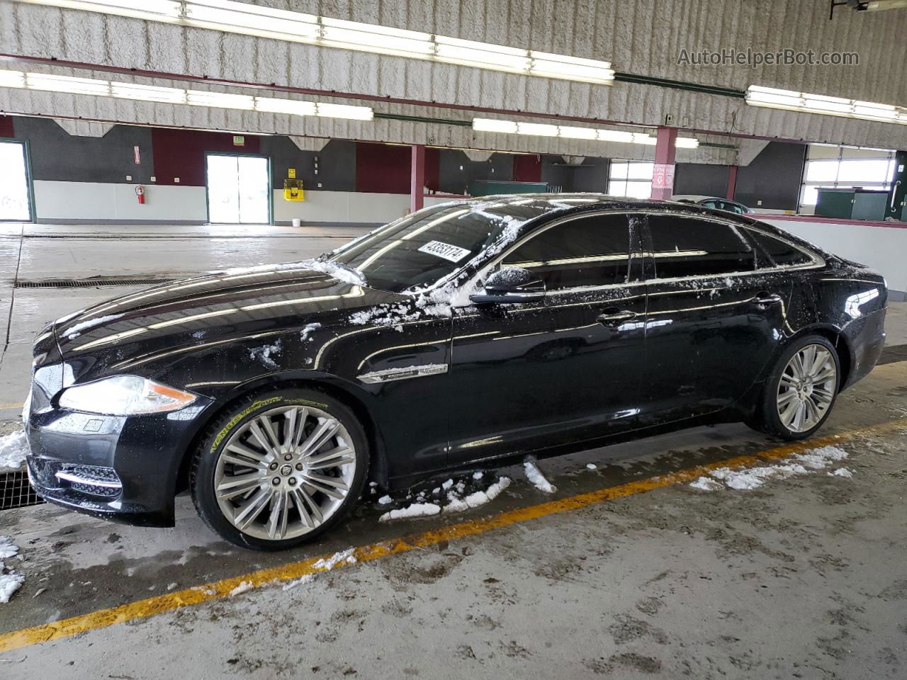 2012 Jaguar Xjl Supercharged Black vin: SAJWA2GE1CMV24972