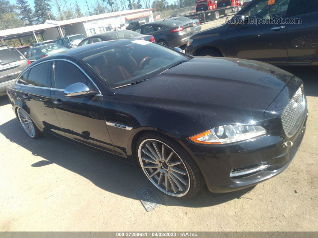 2012 Jaguar Xj Xjl Supercharged Черный vin: SAJWA2GE3CMV25086