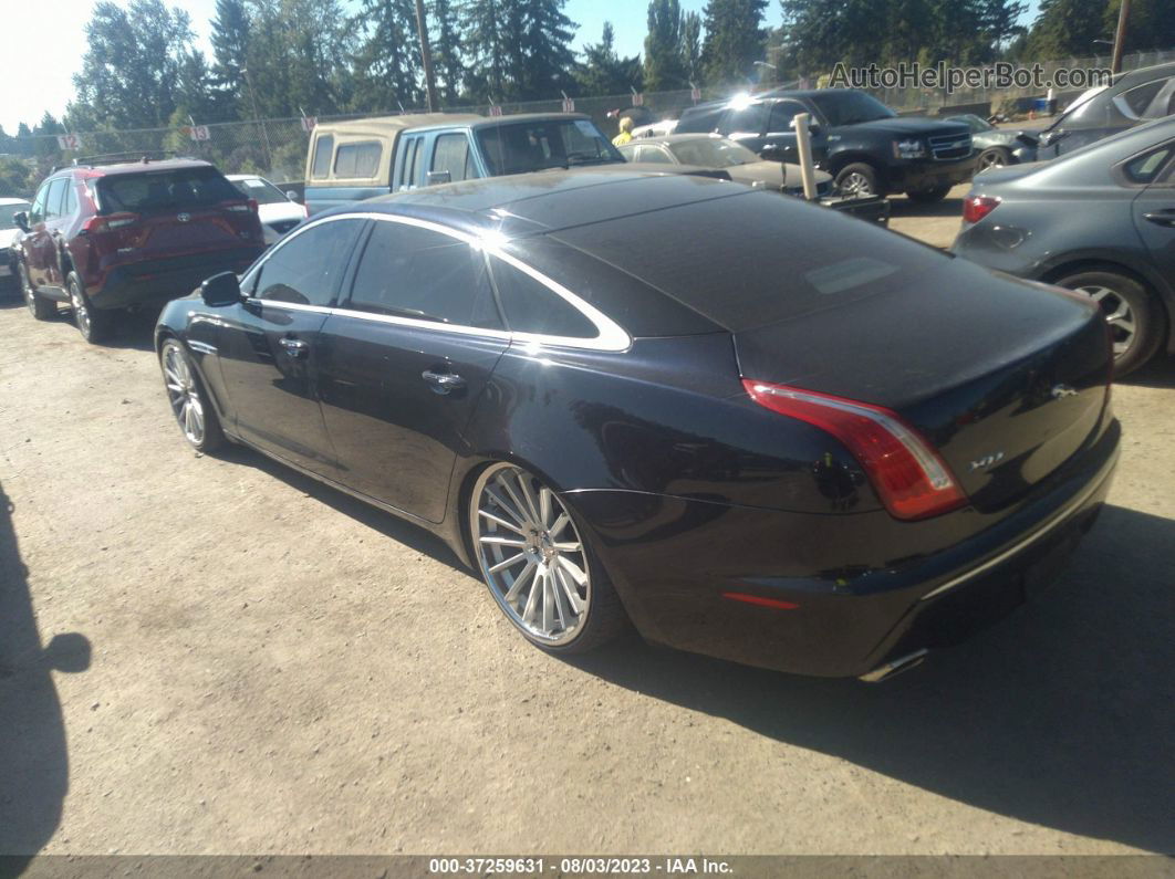 2012 Jaguar Xj Xjl Supercharged Black vin: SAJWA2GE3CMV25086