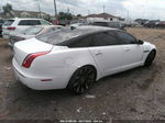 2013 Jaguar Xj Xjl Supercharged White vin: SAJWA2GE6DMV46516