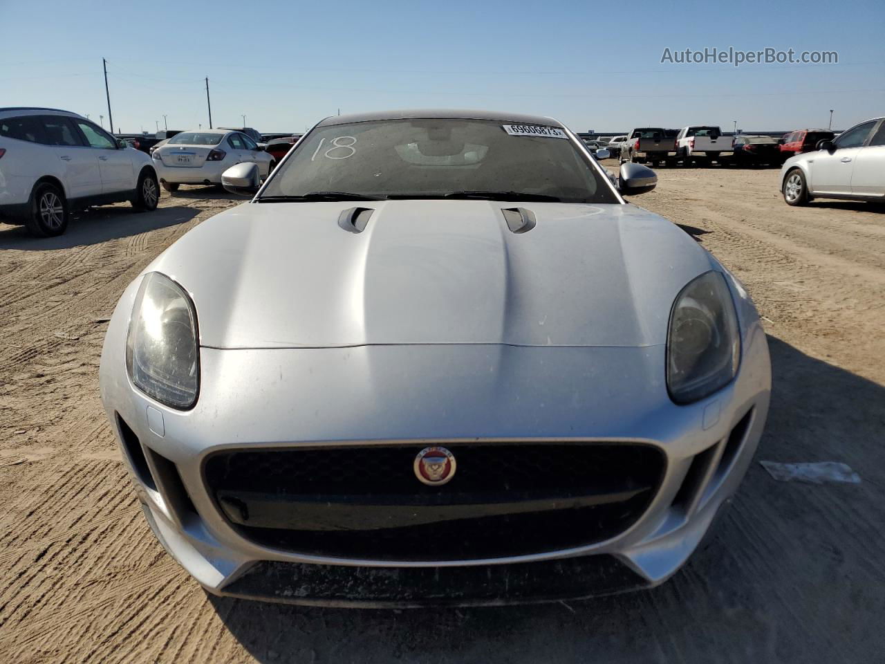 2016 Jaguar F-type  Silver vin: SAJWA6AT2G8K29862