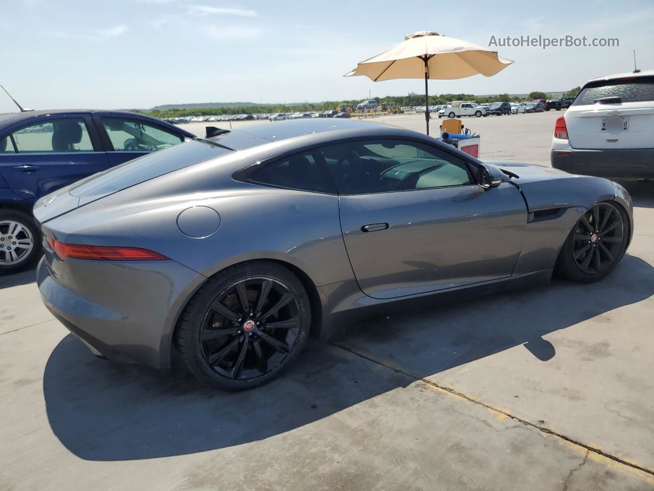 2016 Jaguar F-type  Серый vin: SAJWA6AT6G8K31601