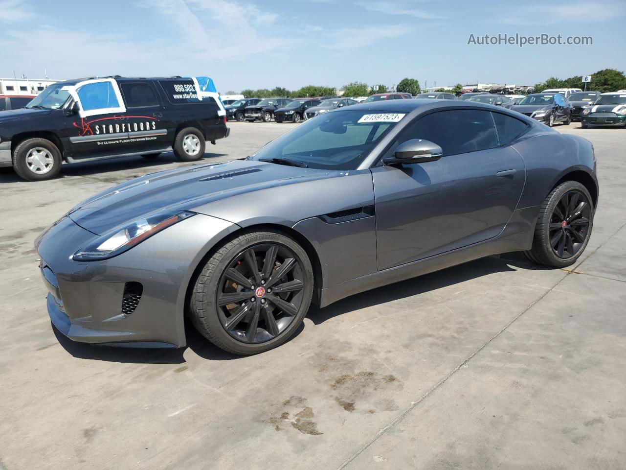 2016 Jaguar F-type  Серый vin: SAJWA6AT6G8K31601