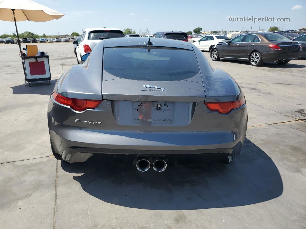 2016 Jaguar F-type  Gray vin: SAJWA6AT6G8K31601